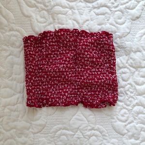 Brandy Melville Patterned Tube Top